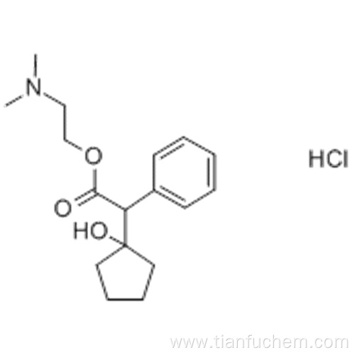 CYCLOPENTOLATE HYDROCHLORIDE CAS 5870-29-1